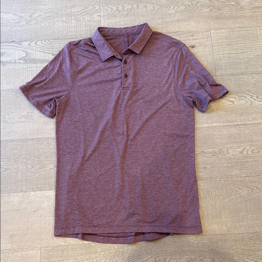 lululemon athletica Heathered Plum Polo
